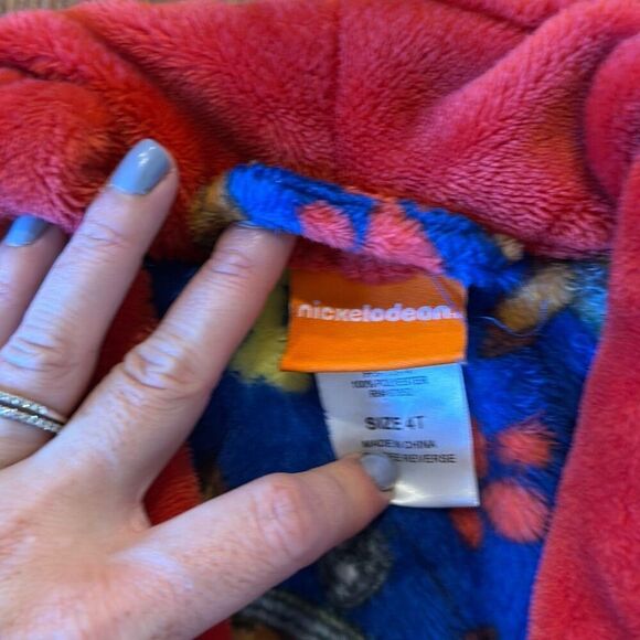 Nickelodeon fleece Pokémon Paw patrol bathrobe bundle 5t - Picture 4 of 7